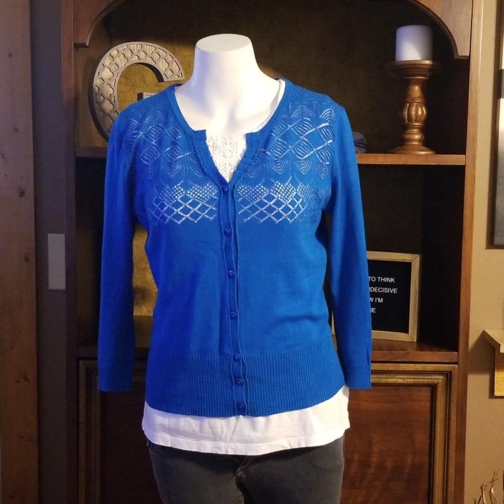 🛍Cable and gauge women cardigan